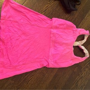 Lulu lemon bright pink top